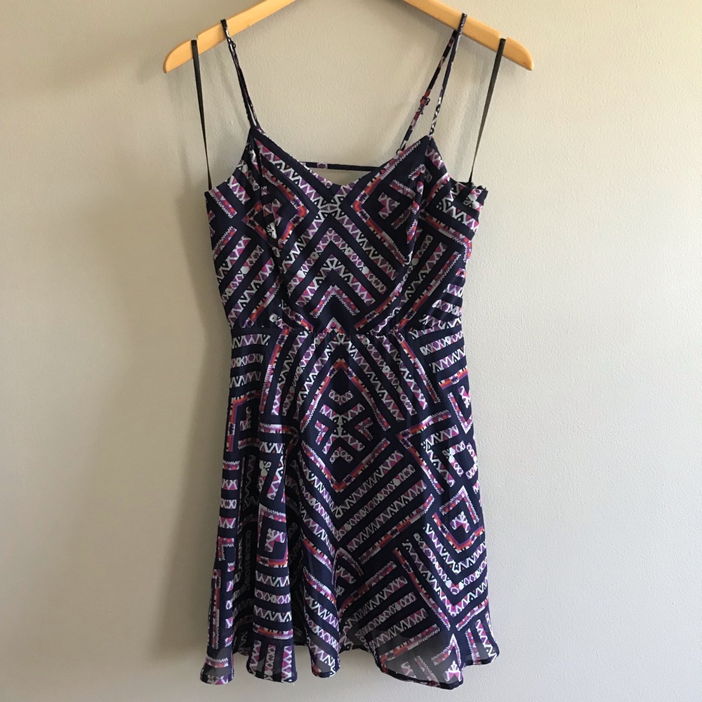FIRE LOS ANGELES Strappy Back Dress Size Small